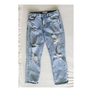 Abercrombie and Fitch Mid Rise Boyfriend Jeans